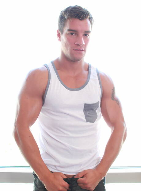 Pretty american boys hunk Jordan Boss and beefy Scott Demarco drilling an ass