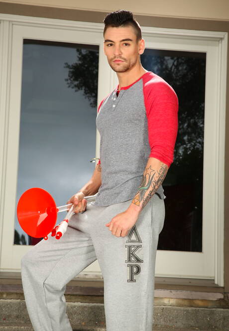 Shameless boys Johnny Torque, Cole Christiansen and Zach Taylor in hot 3some ass bang in bath