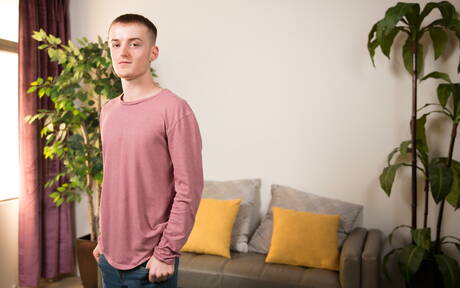 Stud Dominic Green and beefy Colton Cain have a hot couple sex