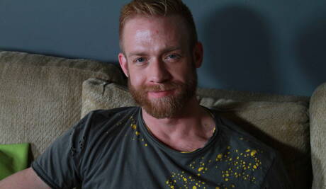 American otter Jarec Wentworth and canadian muscular Christopher Daniels love each other outside