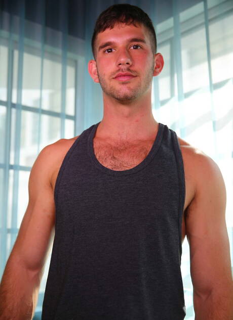 Hot americans, bull Sean Duran and hairy stud Jimmy Fanz drilling an ass