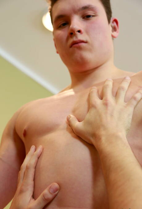 American husky guy Princeton Price and  Alexander Maximus in hot homosexual action