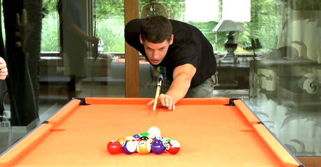 Czech hunky guy Jean-daniel and american young Rick Lautner drilling an ass