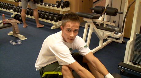 Czech well-built Kevin Warhol and american young boy Todd Rosset in cock sucking scene