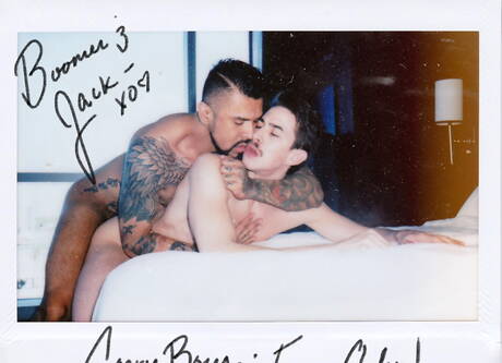 Nice american guys hunk Boomer Banks and hunk Jack Hunter in hot interracial ass bang