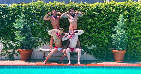 Gay Pool Pics