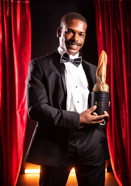 Black stud Adrian Hart and black stud Trent King sucking and screwing each other