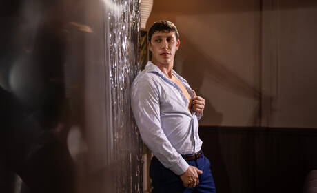 Nasty boys Paul Canon, Finn Harding and Felix Fox in hot threesome anal sex