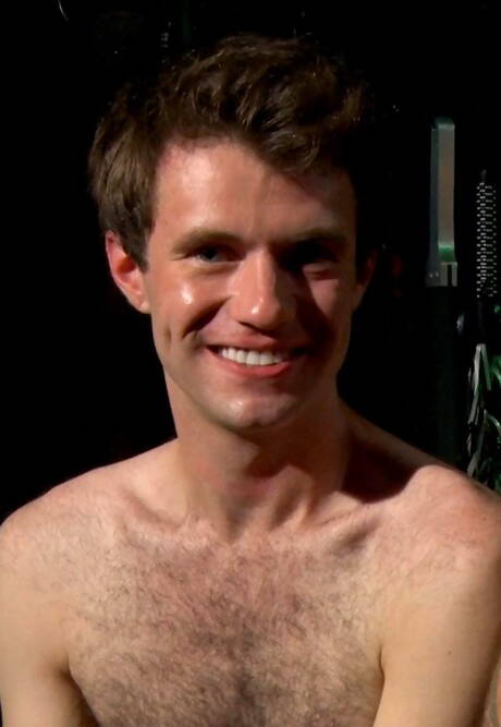 Two american guys mature bear Lance Charger and beautiful boy Maxx Monroe in hard bdsm sex scene