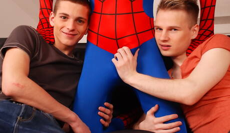 Horny guys Kamyk Walker, Milan Sharp and Tim Law sucking and fucking each other