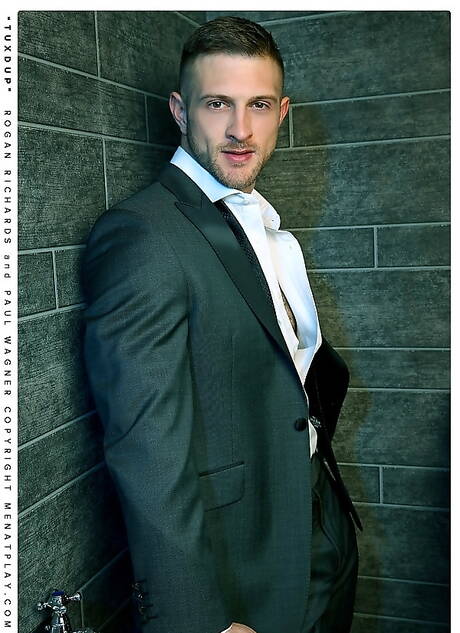 American strong bull Paul Wagner and australian mature bear Rogan Richards fuck ass after sucking dick