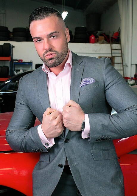 Superstud Diego Reyes and stud Gabriel Lunna fuck ass after sucking cock