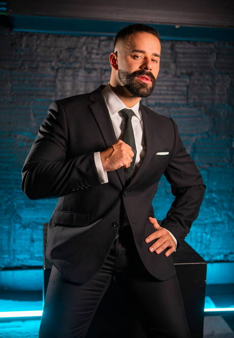 French mature bear Teddy Torres fuck ass after sucking