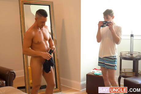 Pretty american guys hunky guy Jax Thirio and beautiful boy Oliver Beck have anal sex