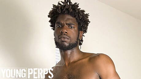 Two american guys strongman Devin Trez and pretty boy Daniel Hausser in interracial love