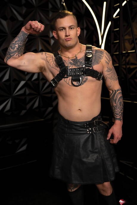 Horny boys Dominic Pacifico, Andrew Connor and Brock Kniles have a hot 3some sex with fisting