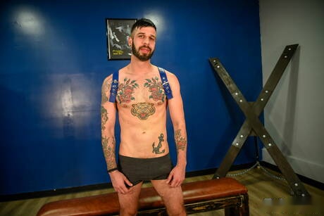 Canadian well-built Romeo Davis and latin strongman Dominic Pacifico love each other