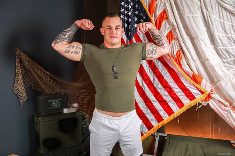 Nice american boys otter Andrew Miller and husky guy Brock Kniles sucking and screwing each other