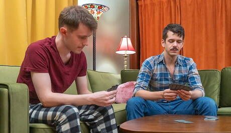 Hot american guys twink Jonah Wheeler and young boy Maxx Monroe have a good anal sex