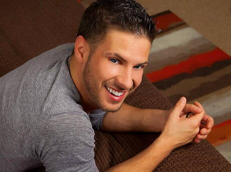 Famous americans, hunk Dominic Brown and husky guy Riley Price sucking and screwing each other