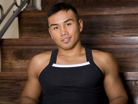 Attractive dude Johnny Angel and sensual boy Max Cruz have a good oral sex